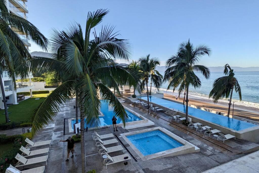 Harbor 13008A Artistic Beachfront Studio By Moikkarentals Puerto Vallarta Exteriör bild